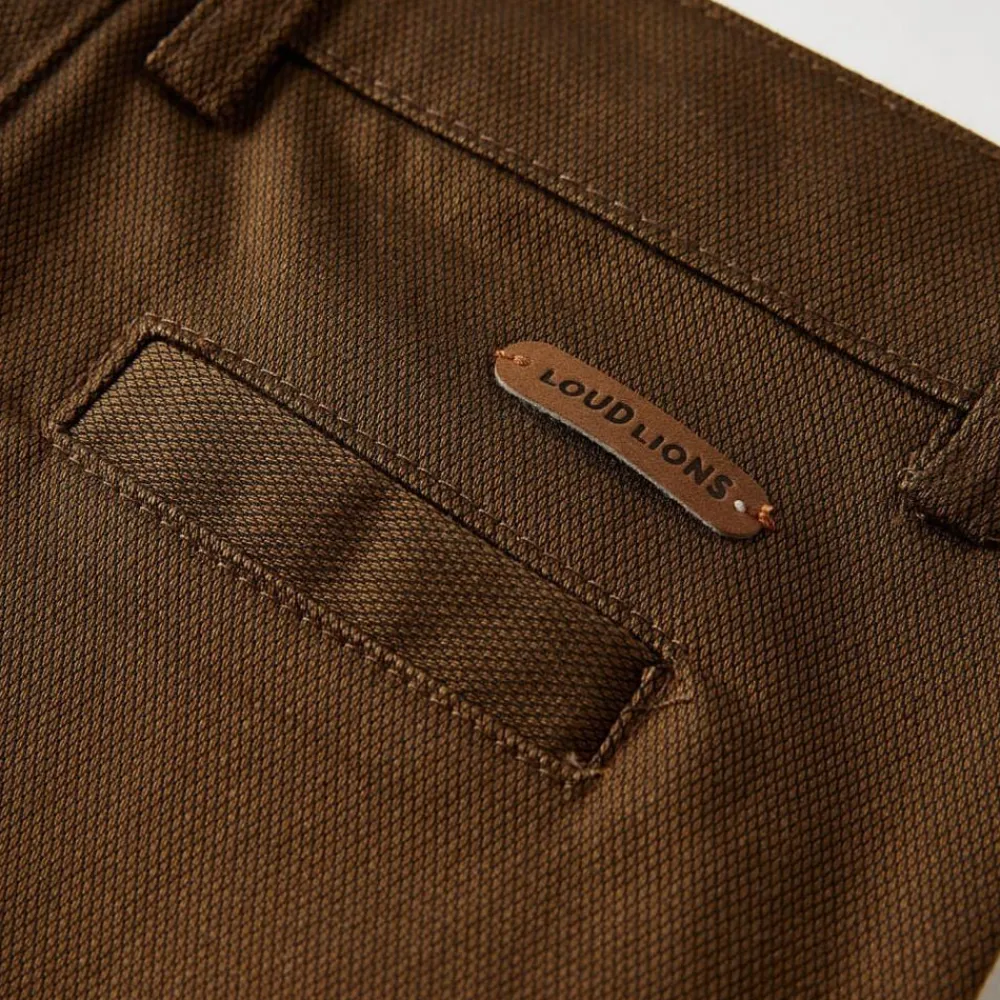 vidaXL Pantalón infantil color coñac 92 Coñac Best