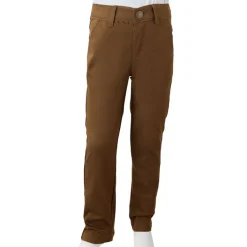 vidaXL Pantalón infantil color coñac 92 Coñac Best