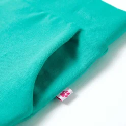 vidaXL Pantalón infantil con perneras anchas verde 116 Menta Discount