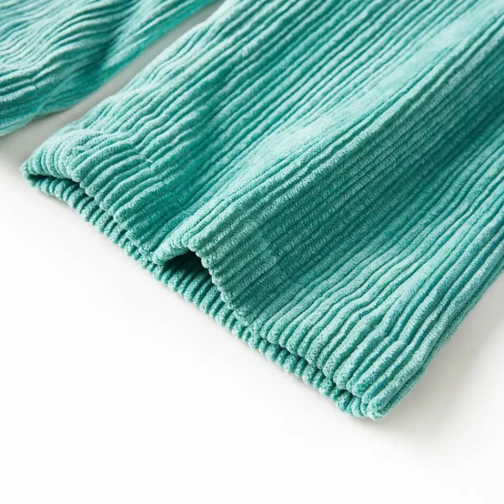 vidaXL Pantalón infantil de pana verde menta 92 Hot