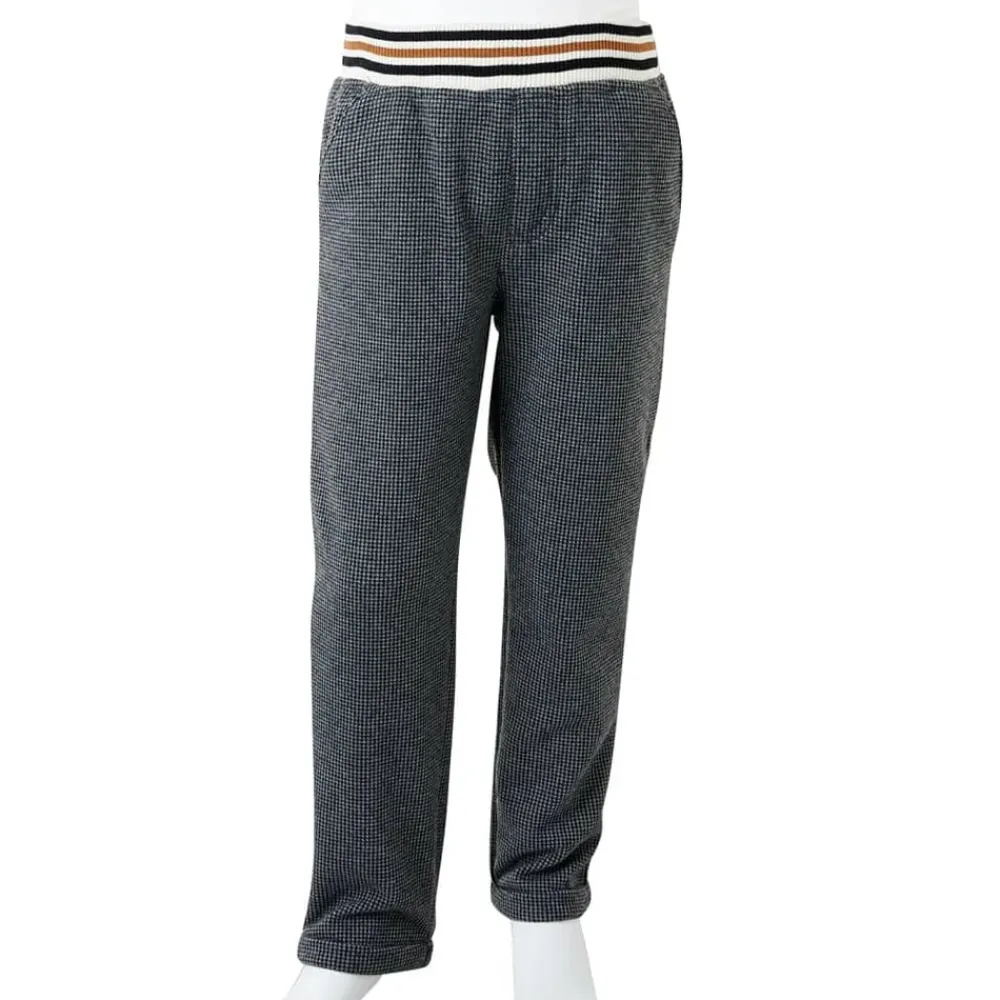 vidaXL Pantalón infantil gris 92 Antracita Discount