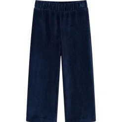 vidaXL Pantalón infantil pana 92 Azul marino Hot