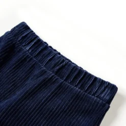 vidaXL Pantalón infantil pana 92 Azul marino Hot