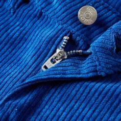 vidaXL Ropa Y Accesorios-Pantalón infantil pana azul cobalto 92