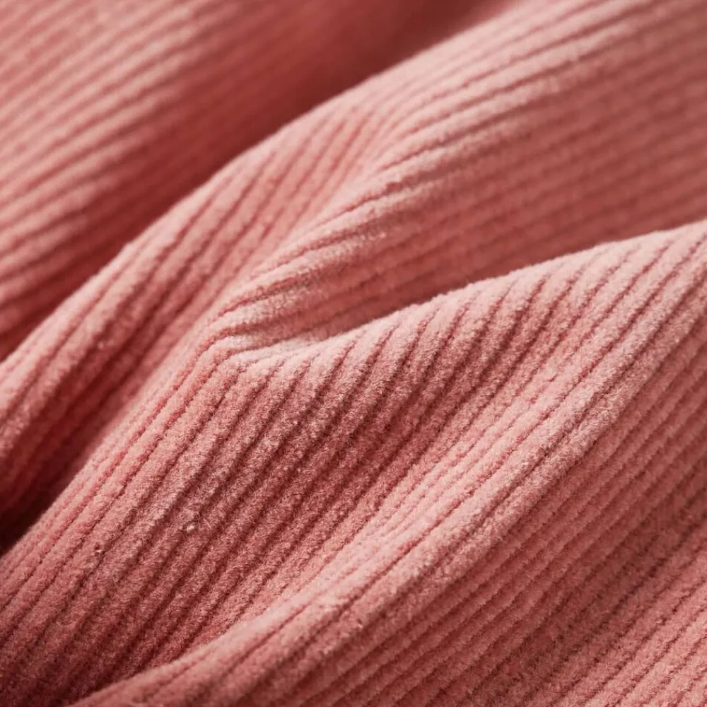 vidaXL Ropa Y Accesorios-Pantalón infantil pana rosa envejecido 92