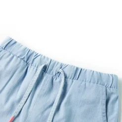 vidaXL Ropa Y Accesorios-Pantalones cortos de niños vaquero suave 92