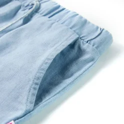 vidaXL Ropa Y Accesorios-Pantalones cortos de niños vaquero suave 92