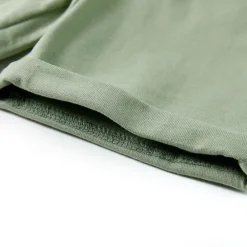 vidaXL Pantalones cortos infantiles con cordón caqui claro 92 New
