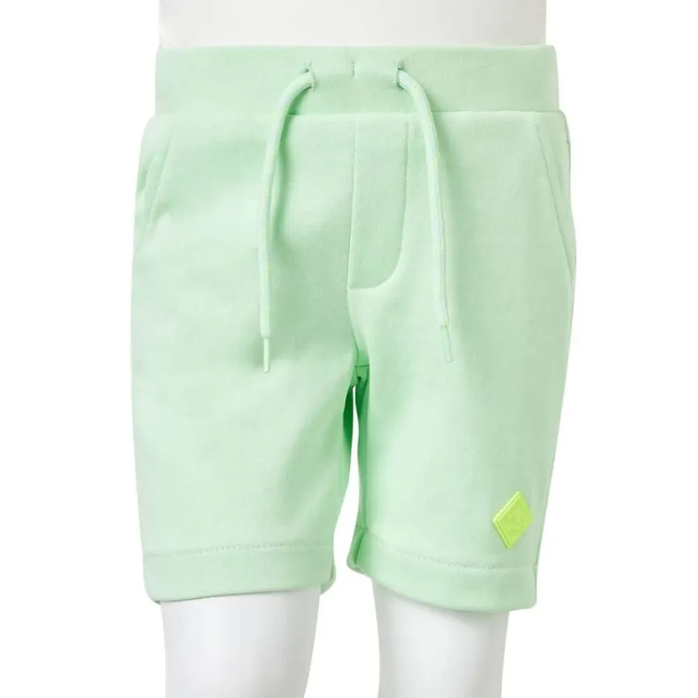 vidaXL Ropa Y Accesorios-Pantalones cortos infantiles con cordón chillón 128