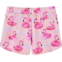 vidaXL Pantalones cortos infantiles con cordón rosa claro 92 Clearance