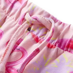 vidaXL Pantalones cortos infantiles con cordón rosa claro 92 Clearance