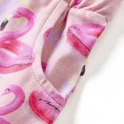 vidaXL Pantalones cortos infantiles con cordón rosa claro 92 Clearance