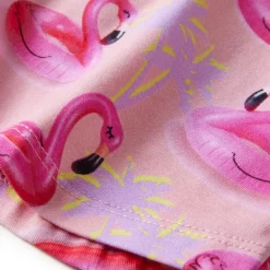 vidaXL Pantalones cortos infantiles con cordón rosa claro 92 Clearance