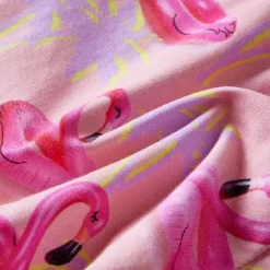 vidaXL Pantalones cortos infantiles con cordón rosa claro 92 Clearance