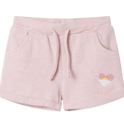 vidaXL Ropa Y Accesorios-Pantalones cortos infantiles con cordón claro mixto 116