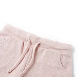 vidaXL Ropa Y Accesorios-Pantalones cortos infantiles con cordón claro mixto 116