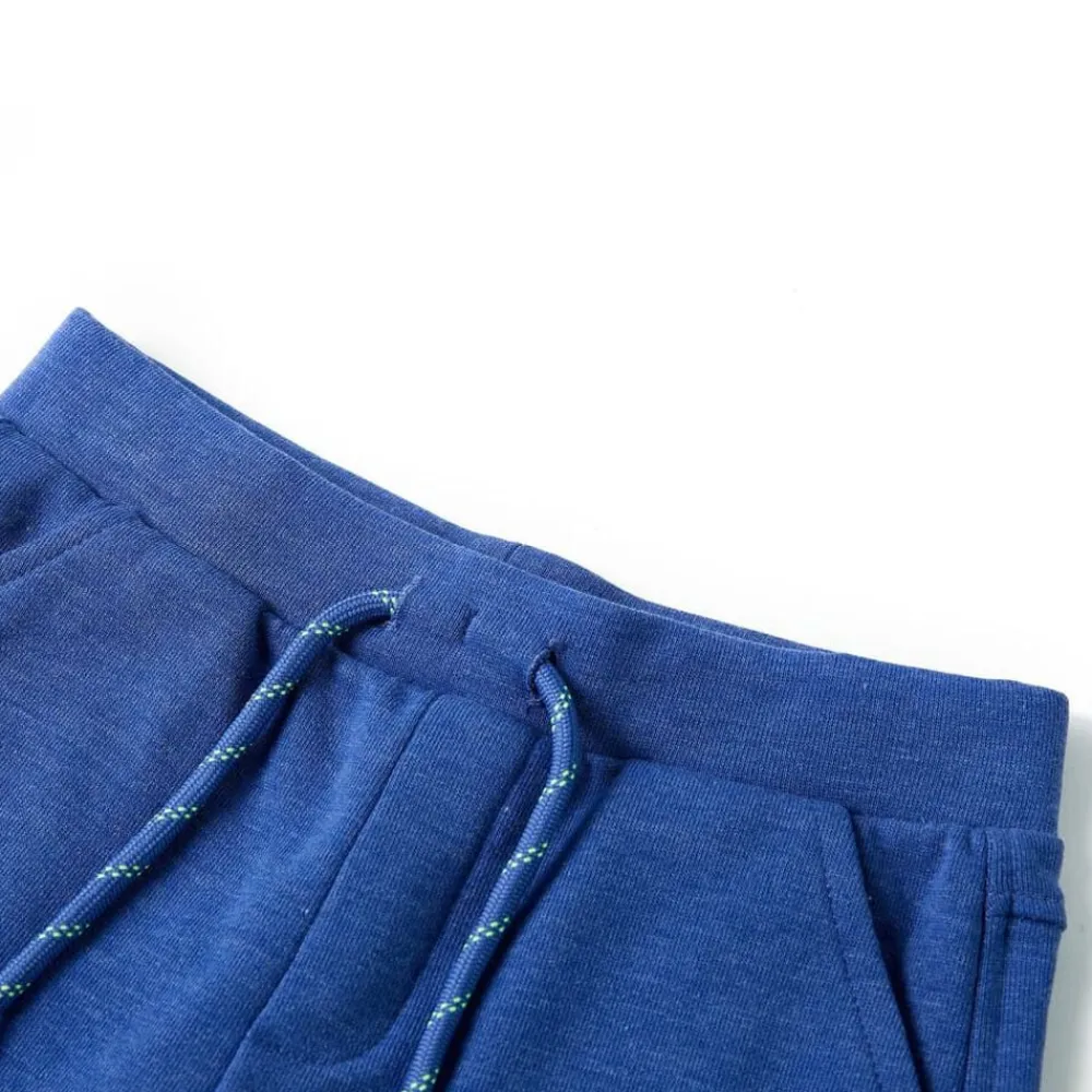 vidaXL Ropa Y Accesorios-Pantalones cortos infantiles con cordón mélange 116