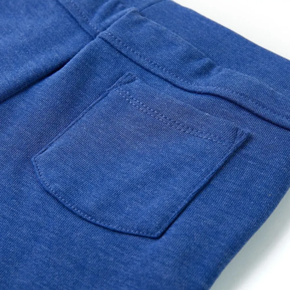 vidaXL Ropa Y Accesorios-Pantalones cortos infantiles con cordón mélange 116