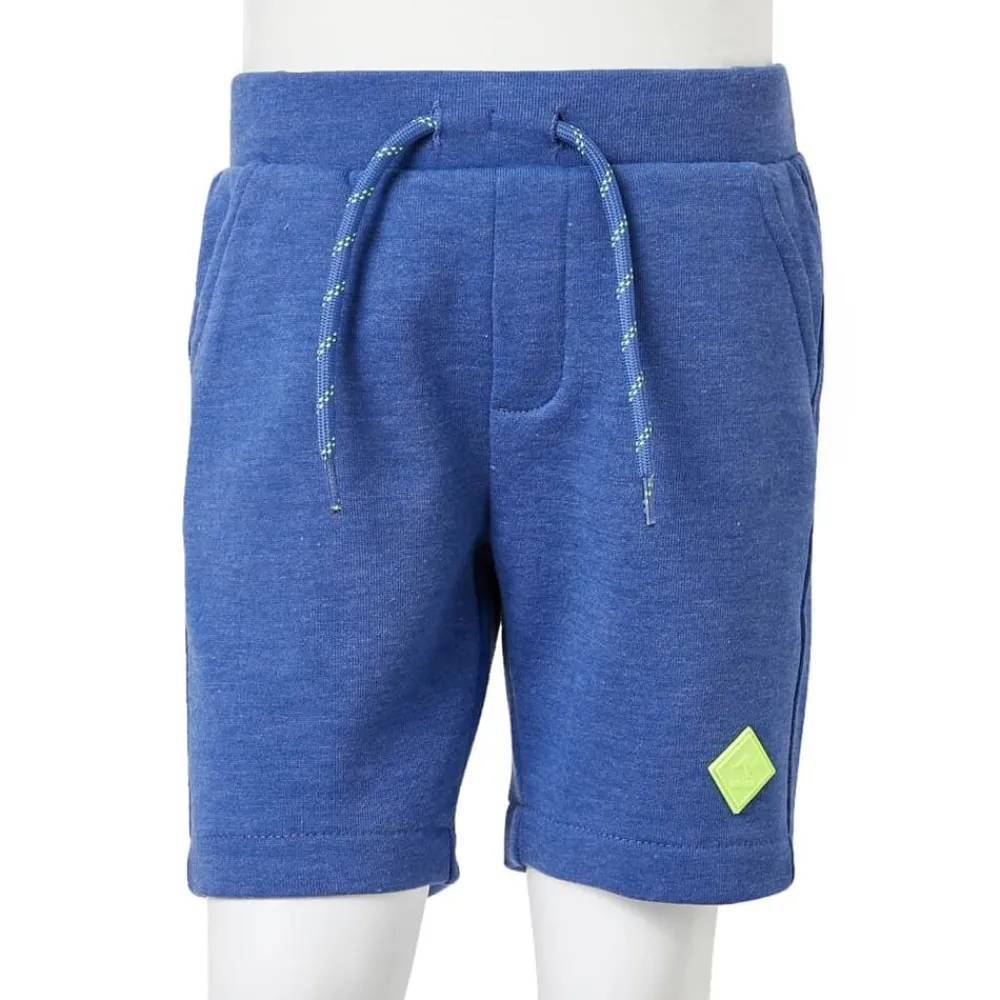 vidaXL Ropa Y Accesorios-Pantalones cortos infantiles con cordón mélange 116