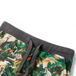 vidaXL Ropa Y Accesorios-Pantalones cortos infantiles con cordón color azul petróleo claro 104