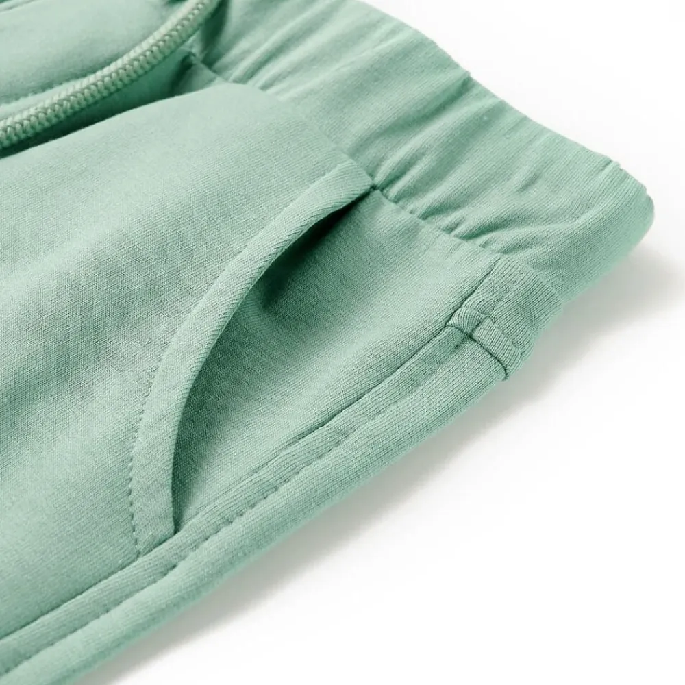 vidaXL Ropa Y Accesorios-Pantalones cortos infantiles con cordón claro 92