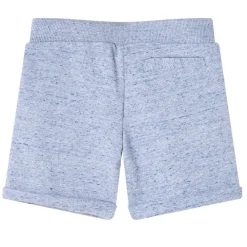vidaXL Ropa Y Accesorios-Pantalones cortos infantiles con cordón mélange 116