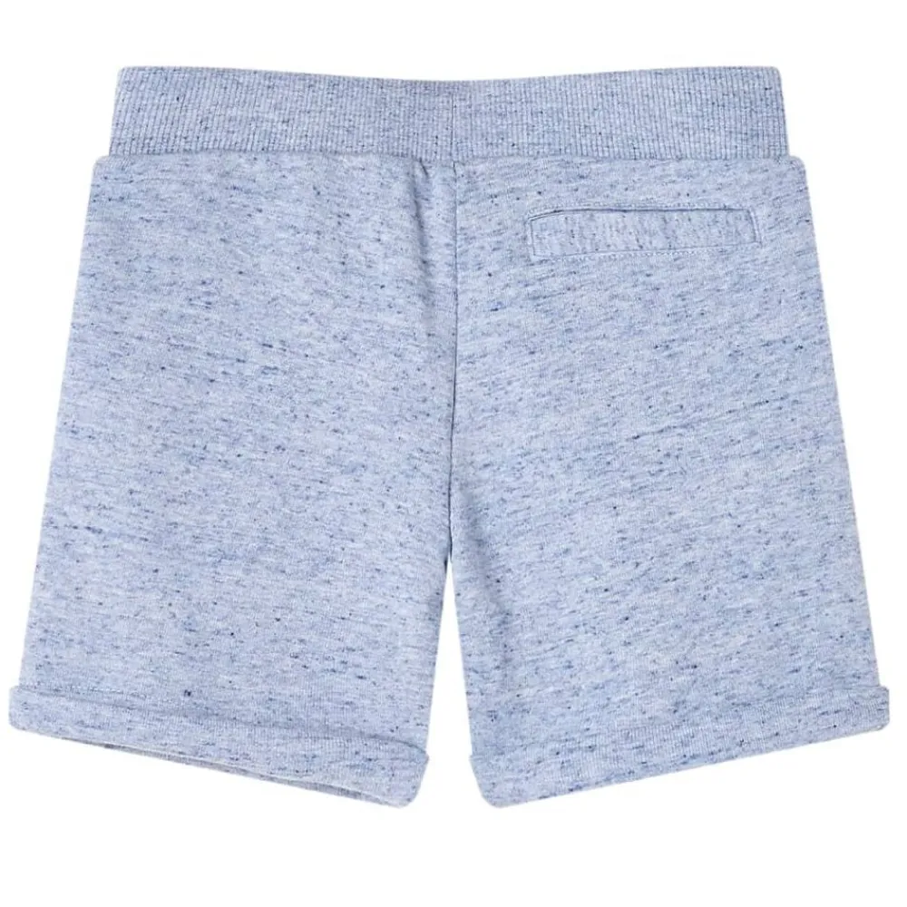 vidaXL Ropa Y Accesorios-Pantalones cortos infantiles con cordón mélange 116