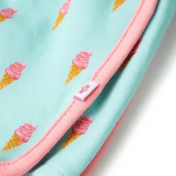 vidaXL Pantalones cortos infantiles con cordón menta claro 104 Outlet