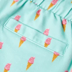 vidaXL Pantalones cortos infantiles con cordón menta claro 104 Outlet