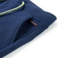 vidaXL Ropa Y Accesorios-Pantalones cortos infantiles con cordón azul oscuro 104