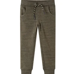 vidaXL Ropa Y Accesorios-Pantalones de chándal infantiles oscuro mélange 92