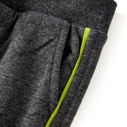 vidaXL Pantalones de chándal infantiles gris mélange 104 Sale