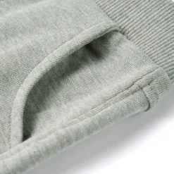 vidaXL Pantalones de chándal infantiles claro 92 Caqui