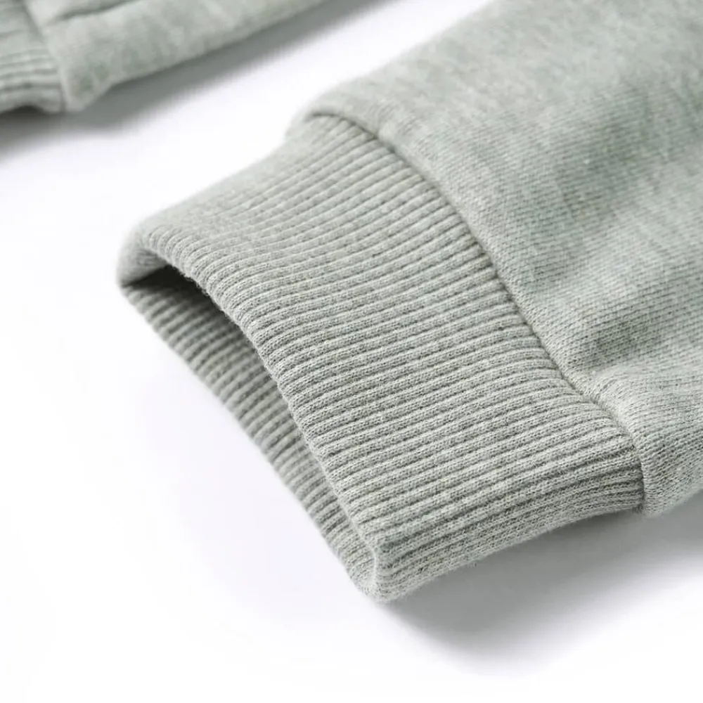 vidaXL Pantalones de chándal infantiles claro 92 Caqui