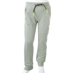 vidaXL Pantalones de chándal infantiles claro 92 Caqui