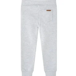 vidaXL Pantalones de chándal infantiles mélange 92 Gris Clearance