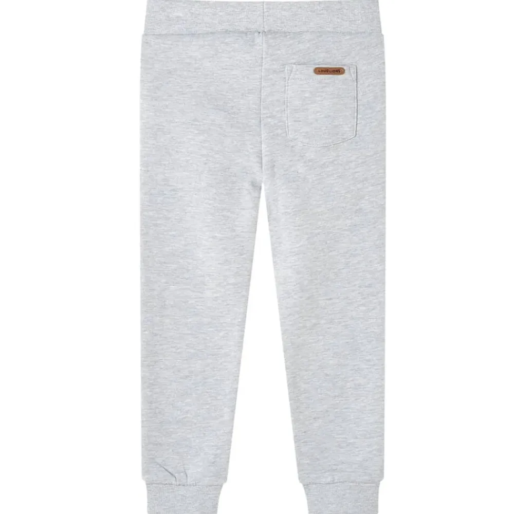 vidaXL Pantalones de chándal infantiles mélange 92 Gris Clearance