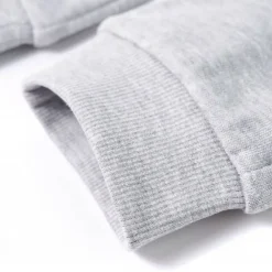 vidaXL Pantalones de chándal infantiles mélange 92 Gris Clearance