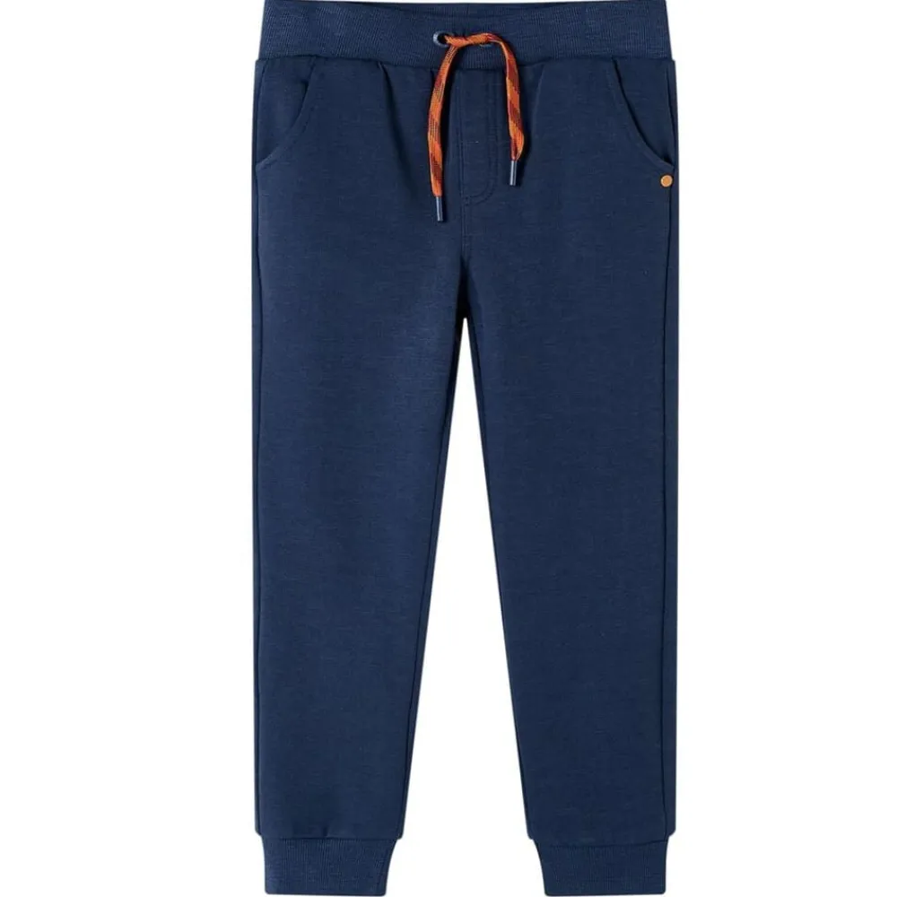 vidaXL Ropa Y Accesorios-Pantalones de chándal infantiles mélange 92