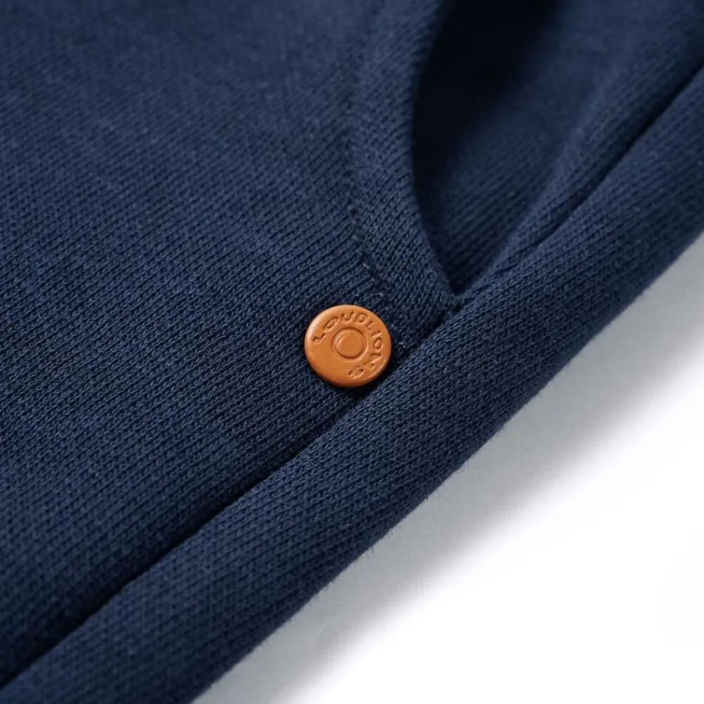 vidaXL Ropa Y Accesorios-Pantalones de chándal infantiles mélange 92