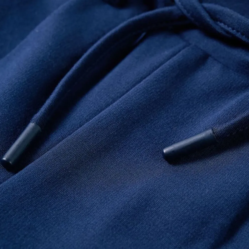 vidaXL Ropa Y Accesorios-Pantalones infantiles con cordón azul marino 92
