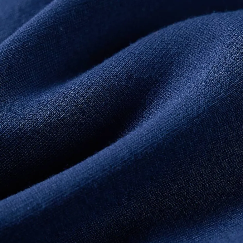 vidaXL Ropa Y Accesorios-Pantalones infantiles con cordón azul marino 92