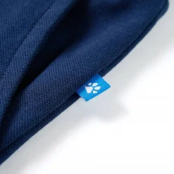 vidaXL Ropa Y Accesorios-Pantalones infantiles con cordón azul marino 92