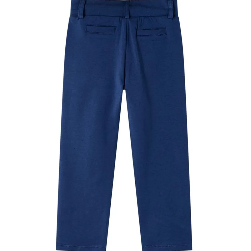 vidaXL Pantalones infantiles con cordón azul marino 92 Outlet