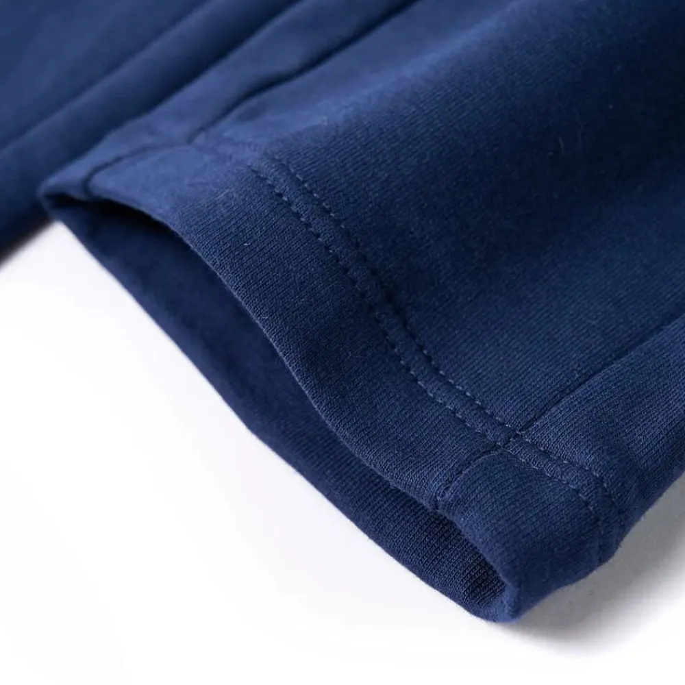 vidaXL Pantalones infantiles con cordón azul marino 92 Outlet
