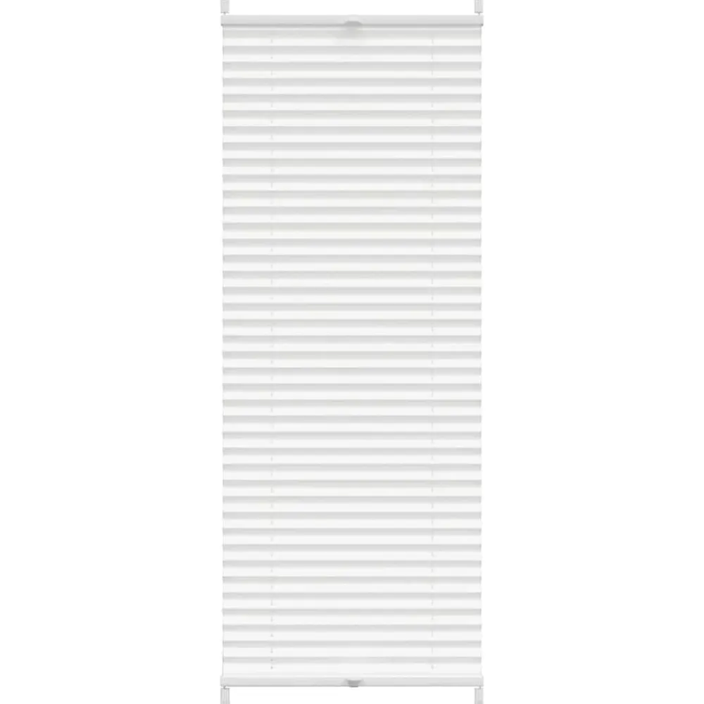 vidaXL Persiana Plisada 40X100cm Blanco New