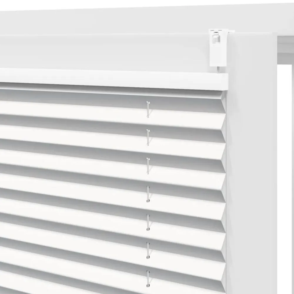 vidaXL Persiana Plisada 40X100cm Blanco New