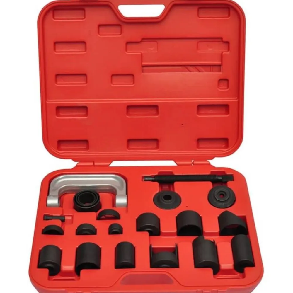 vidaXL Equipo & Herramientas De Taller-21-pieza Set de herramientas de adaptador de rótula Adaptador de bola