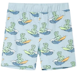 vidaXL Ropa Y Accesorios-Pijama de niños de manga corta azul claro 104