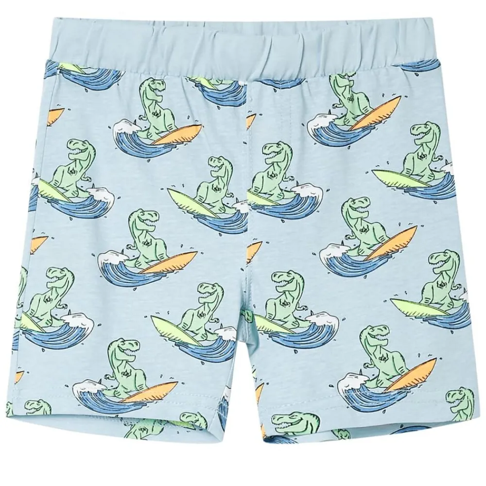 vidaXL Ropa Y Accesorios-Pijama de niños de manga corta azul claro 104